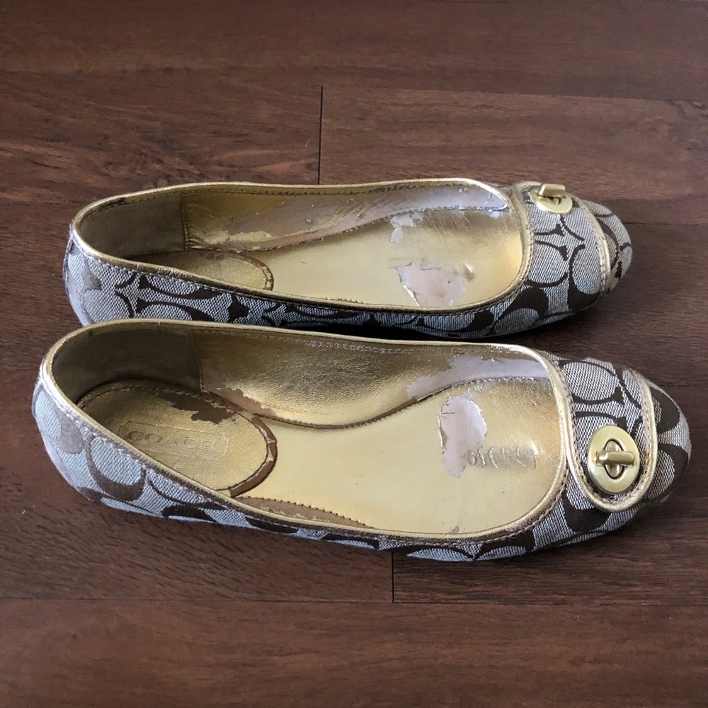 Coach Flats size 7.5